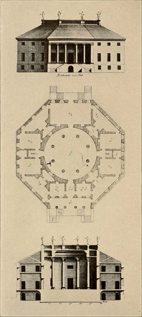 An illustration from Domestic architecture of the American colonies and of the early republic,, 1922, leaf 196
