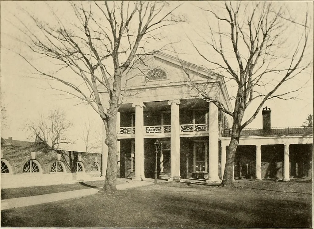 An illustration from Domestic architecture of the American colonies and of the early republic,, 1922, leaf 199