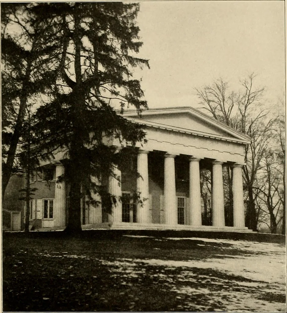 An illustration from Domestic architecture of the American colonies and of the early republic,, 1922, leaf 201