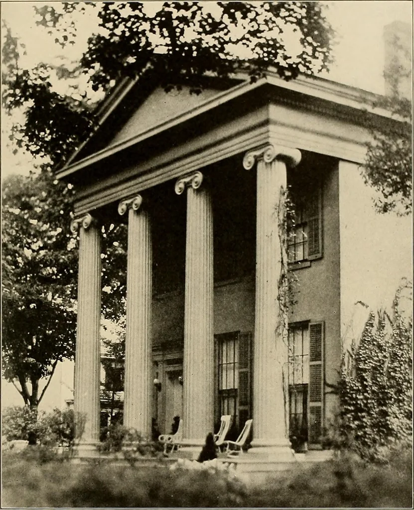 An illustration from Domestic architecture of the American colonies and of the early republic,, 1922, leaf 203