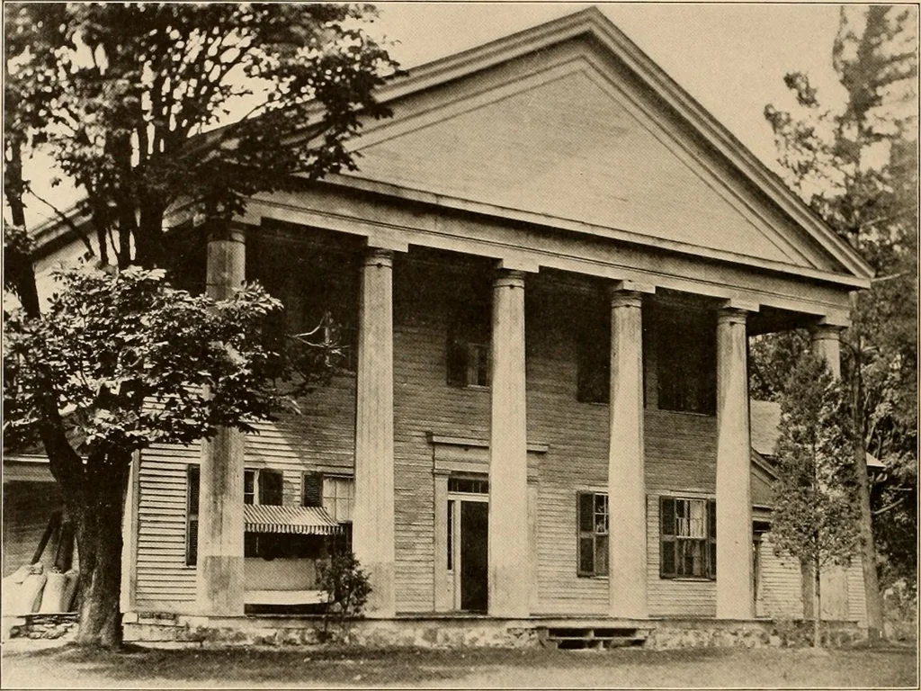 An illustration from Domestic architecture of the American colonies and of the early republic,, 1922, leaf 204