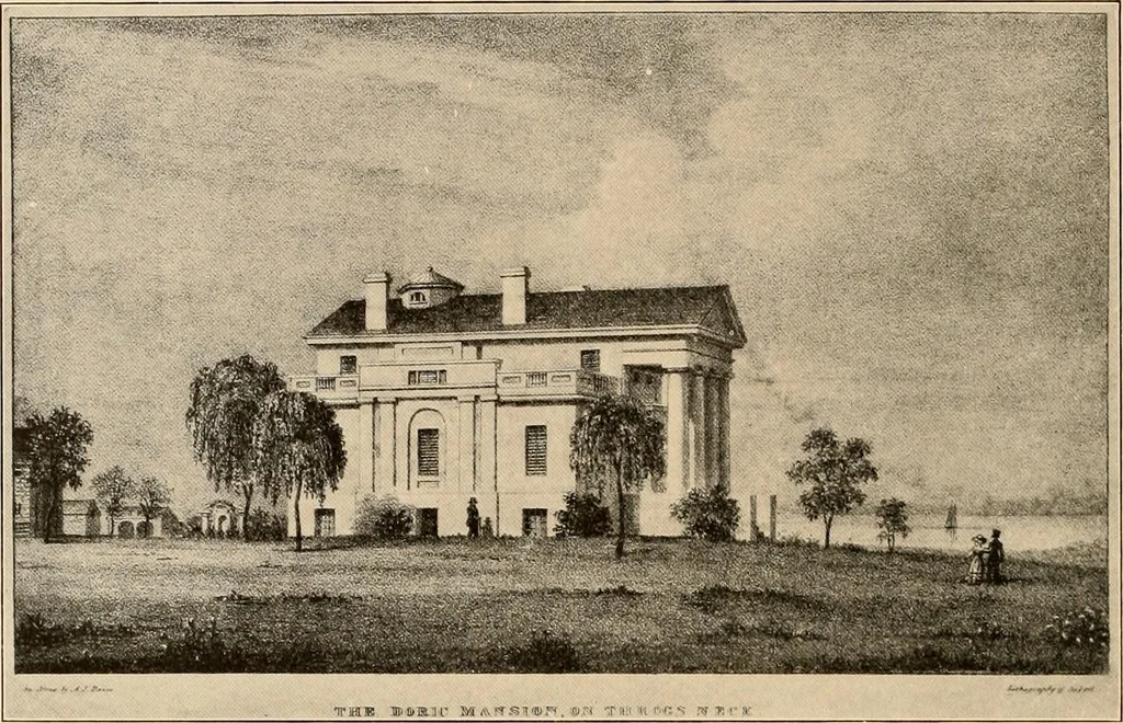 An illustration from Domestic architecture of the American colonies and of the early republic,, 1922, leaf 206
