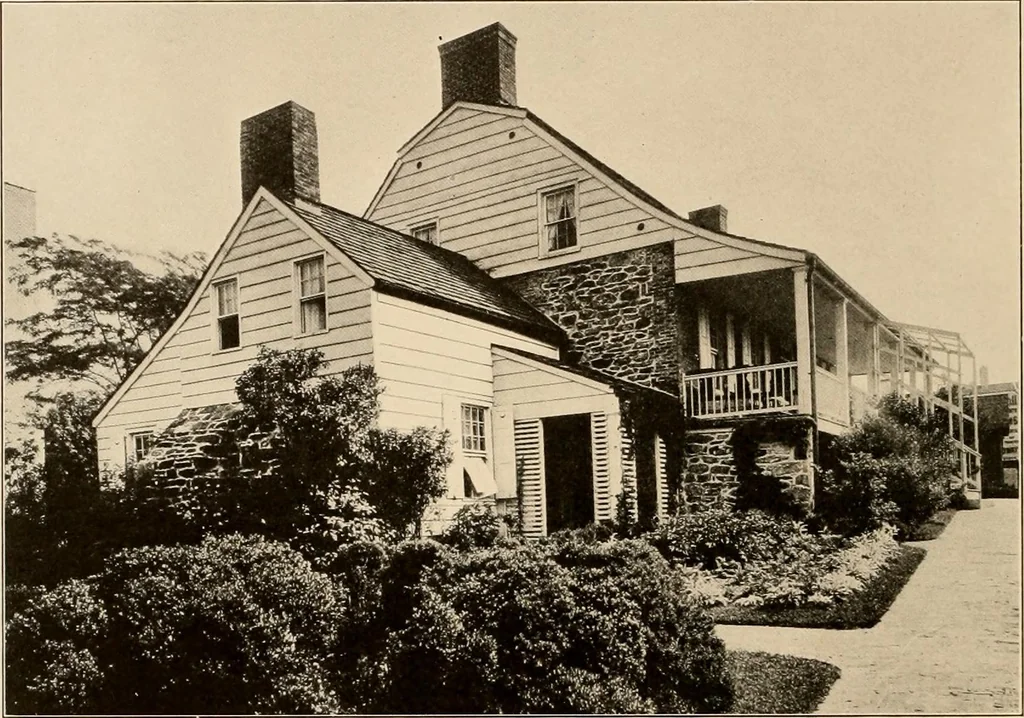 An illustration from Domestic architecture of the American colonies and of the early republic,, 1922, leaf 210