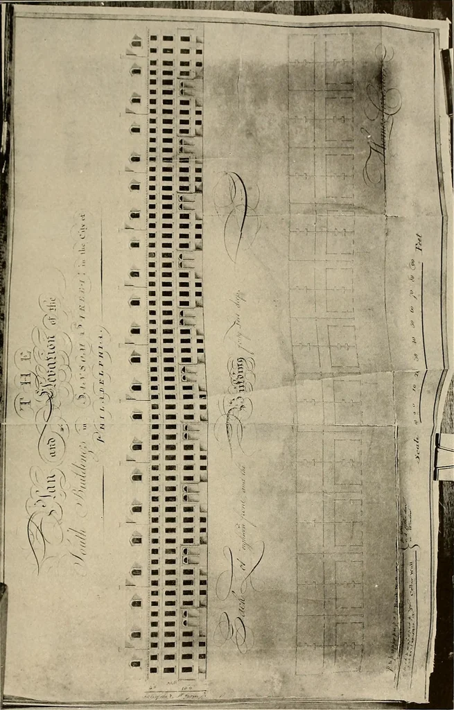 An illustration from Domestic architecture of the American colonies and of the early republic,, 1922, leaf 215