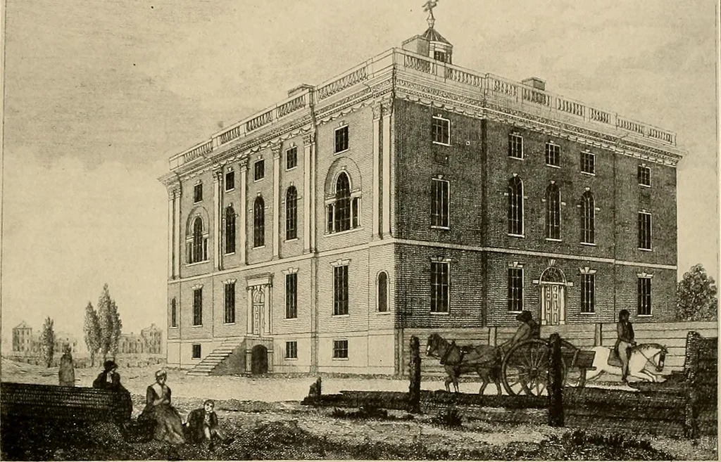 An illustration from Domestic architecture of the American colonies and of the early republic,, 1922, leaf 221