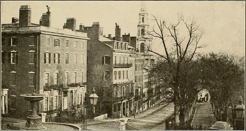 An illustration from Domestic architecture of the American colonies and of the early republic,, 1922, leaf 227