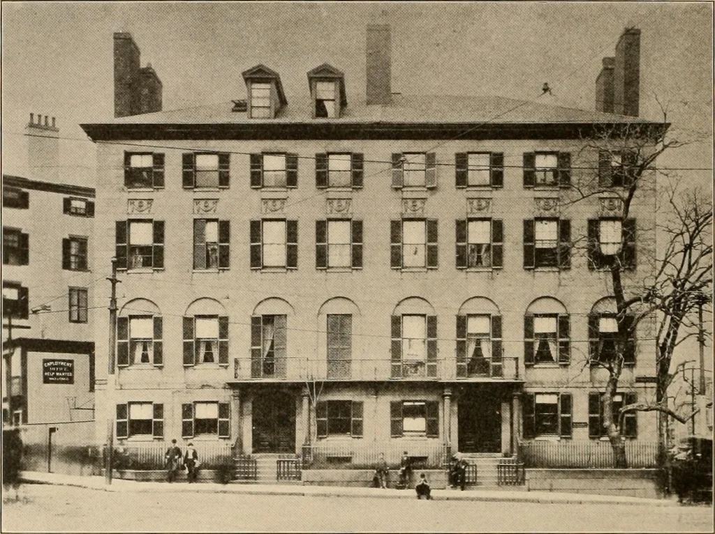 An illustration from Domestic architecture of the American colonies and of the early republic,, 1922, leaf 228