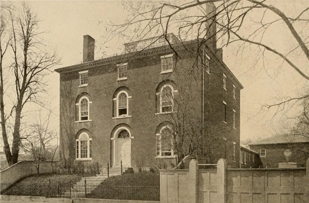 An illustration from Domestic architecture of the American colonies and of the early republic,, 1922, leaf 230