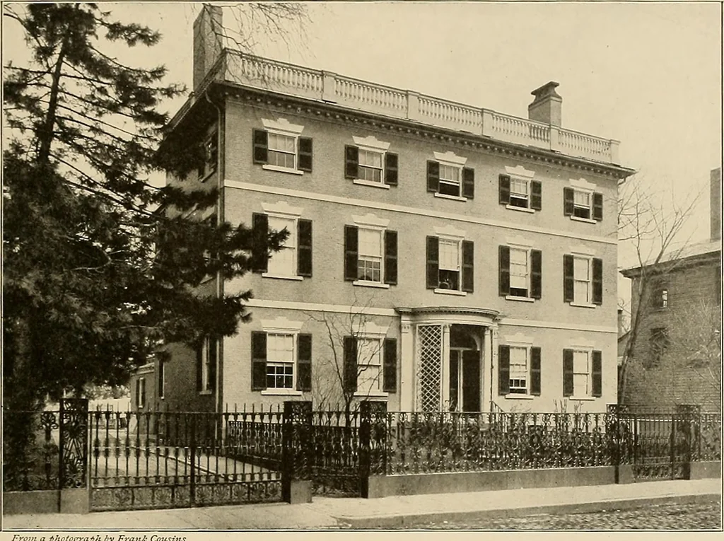 An illustration from Domestic architecture of the American colonies and of the early republic,, 1922, leaf 231