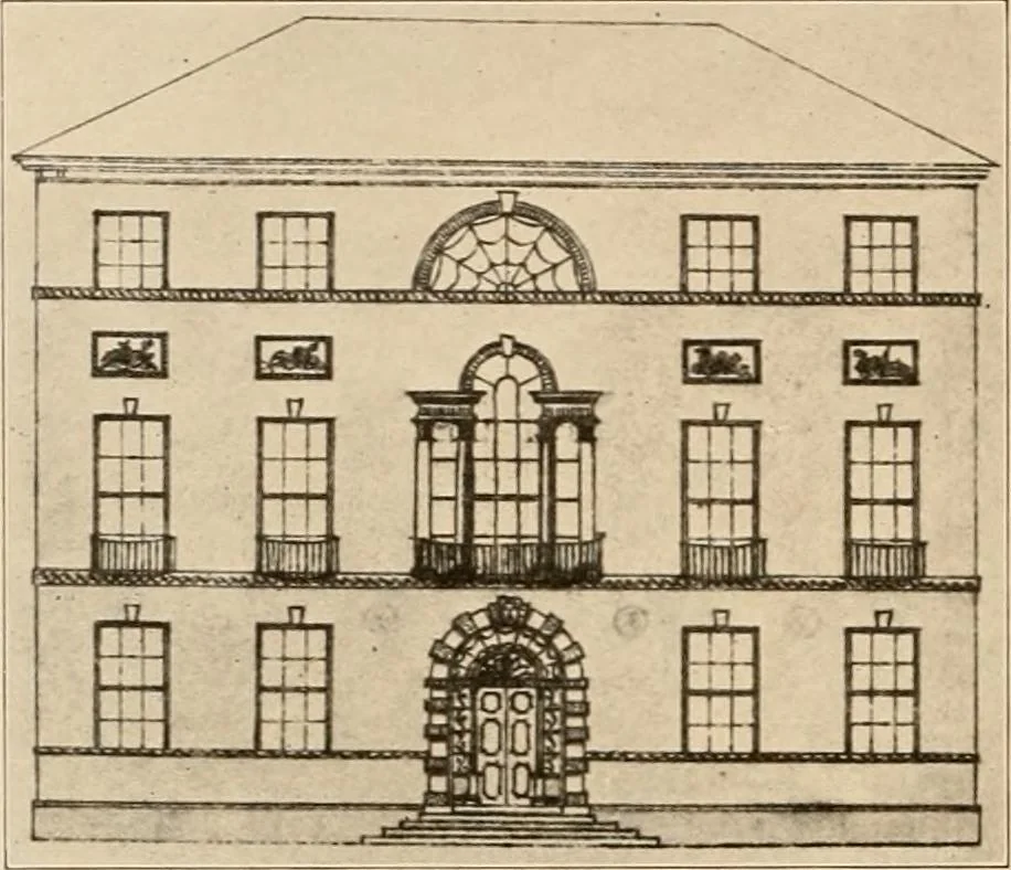 An illustration from Domestic architecture of the American colonies and of the early republic,, 1922, leaf 234