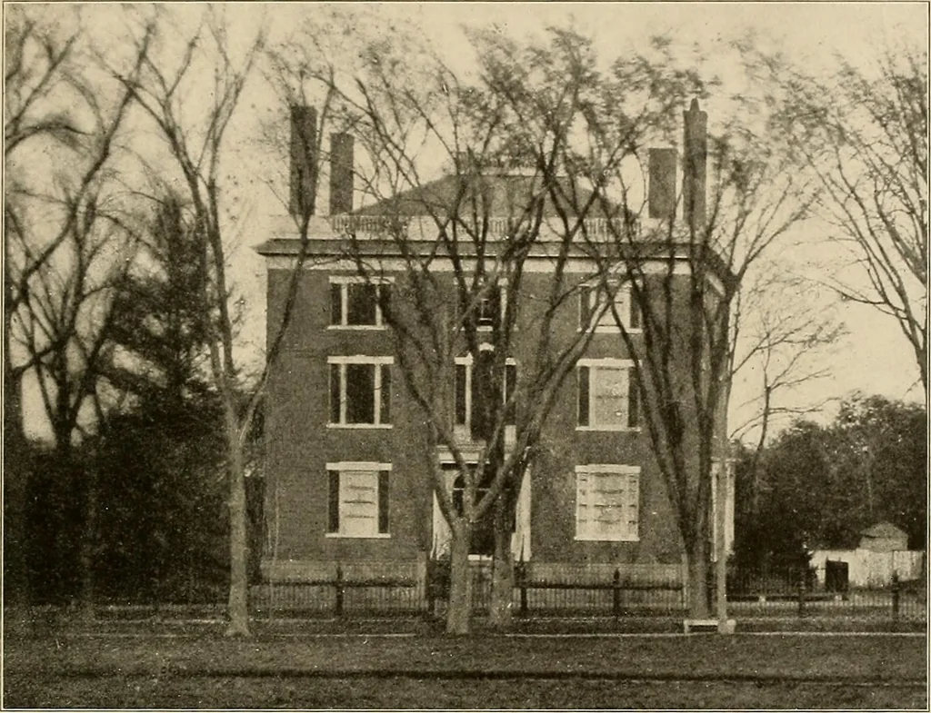 An illustration from Domestic architecture of the American colonies and of the early republic,, 1922, leaf 235