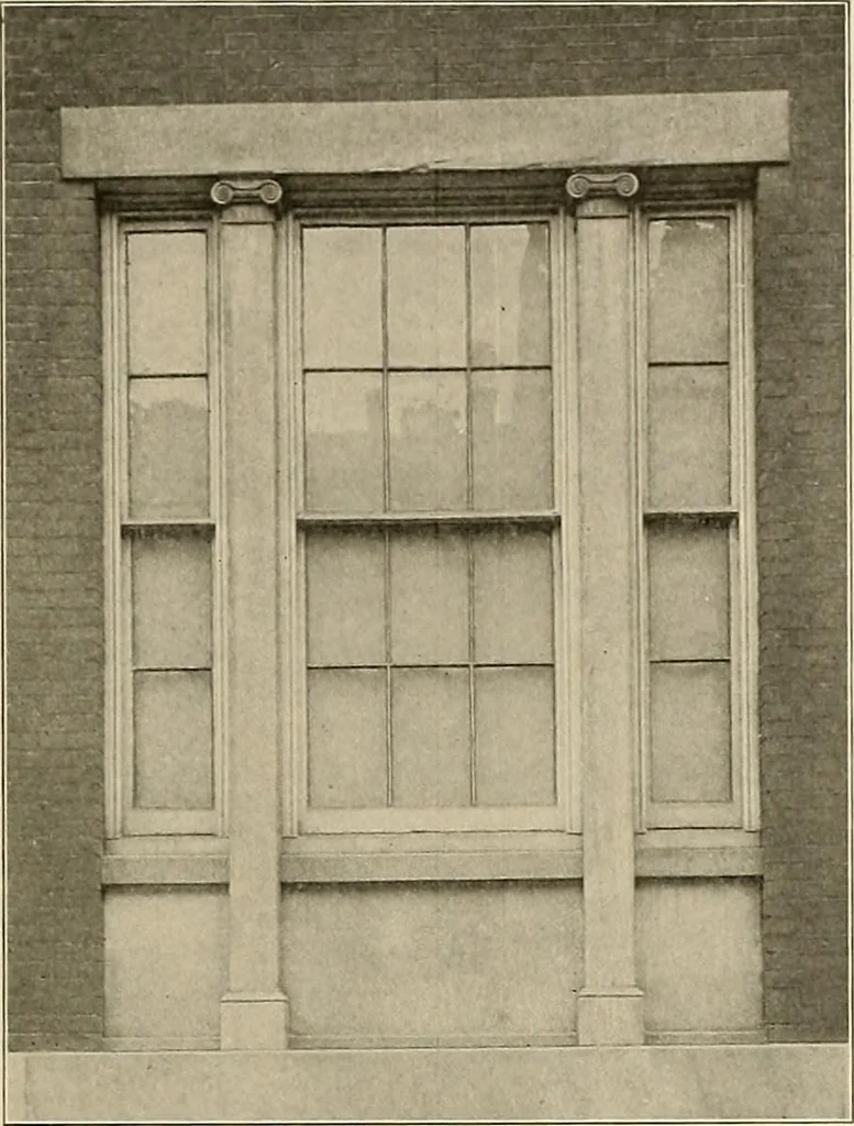 An illustration from Domestic architecture of the American colonies and of the early republic,, 1922, leaf 237