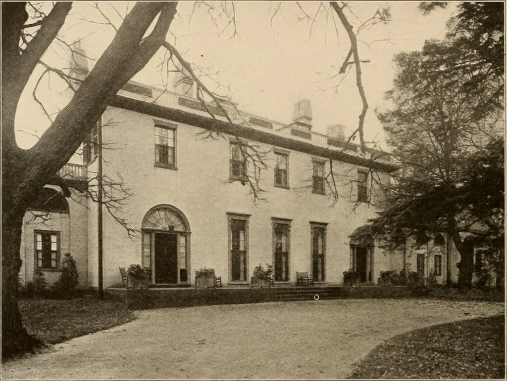An illustration from Domestic architecture of the American colonies and of the early republic,, 1922, leaf 240
