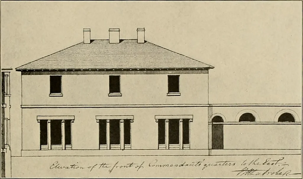 An illustration from Domestic architecture of the American colonies and of the early republic,, 1922, leaf 243