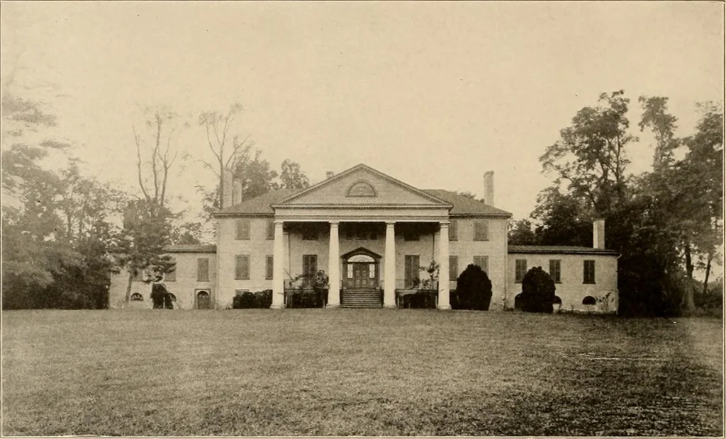 An illustration from Domestic architecture of the American colonies and of the early republic,, 1922, leaf 248