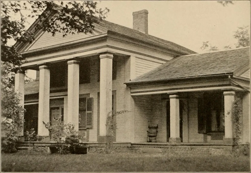 An illustration from Domestic architecture of the American colonies and of the early republic,, 1922, leaf 250