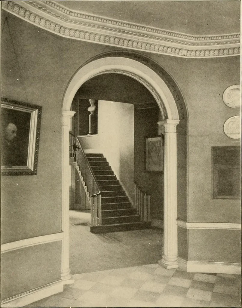An illustration from Domestic architecture of the American colonies and of the early republic,, 1922, leaf 255
