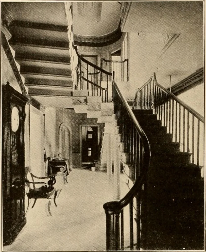 An illustration from Domestic architecture of the American colonies and of the early republic,, 1922, leaf 256