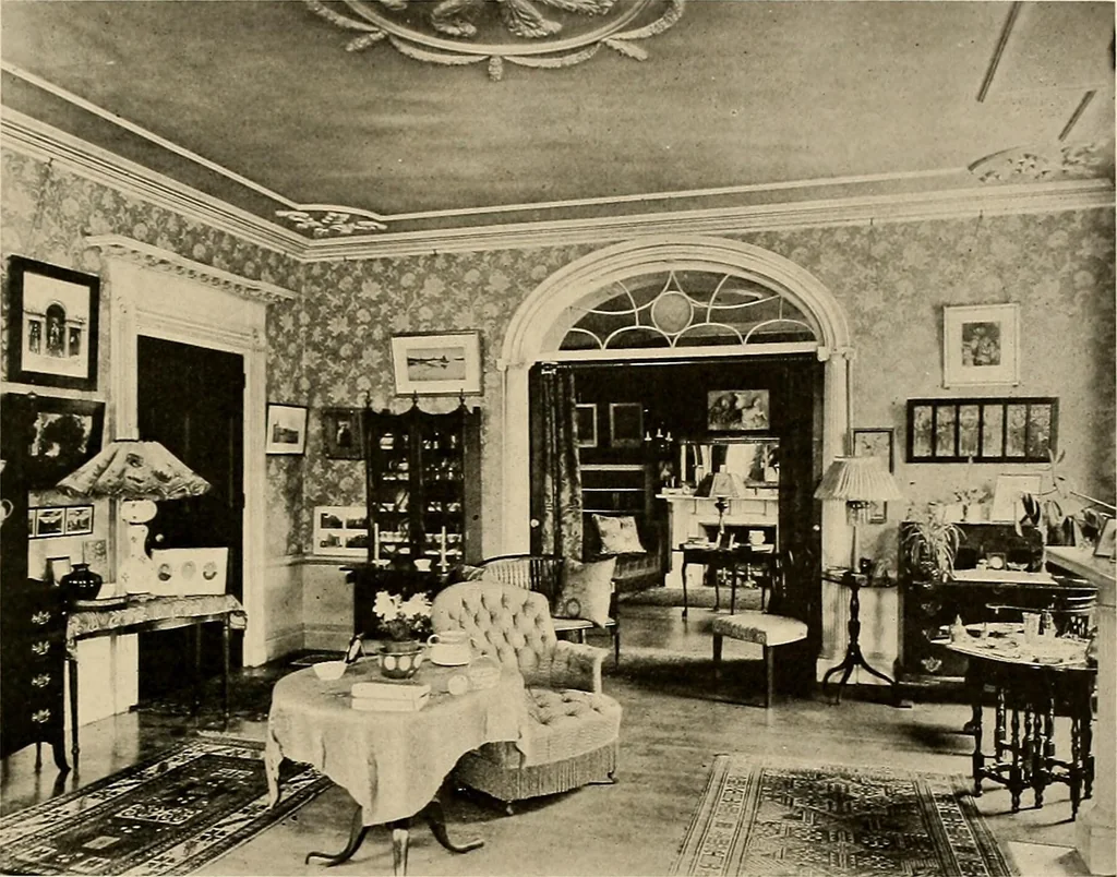 An illustration from Domestic architecture of the American colonies and of the early republic,, 1922, leaf 267