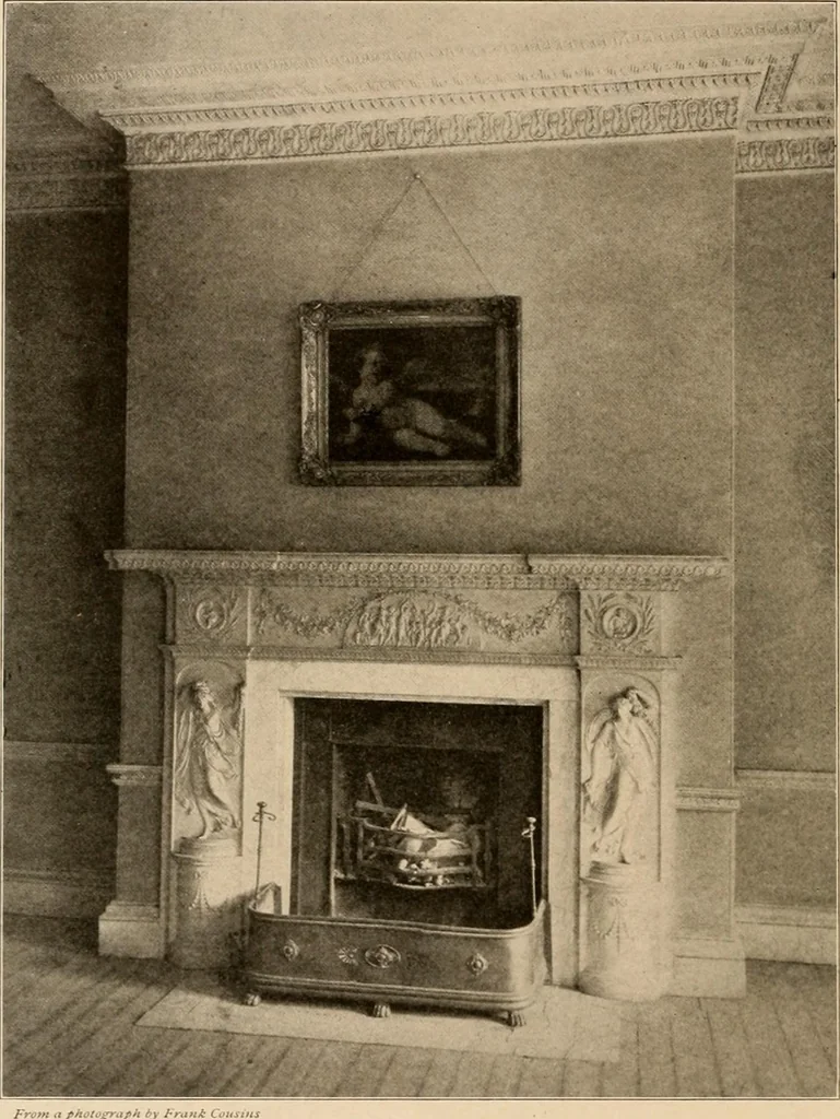 An illustration from Domestic architecture of the American colonies and of the early republic,, 1922, leaf 268