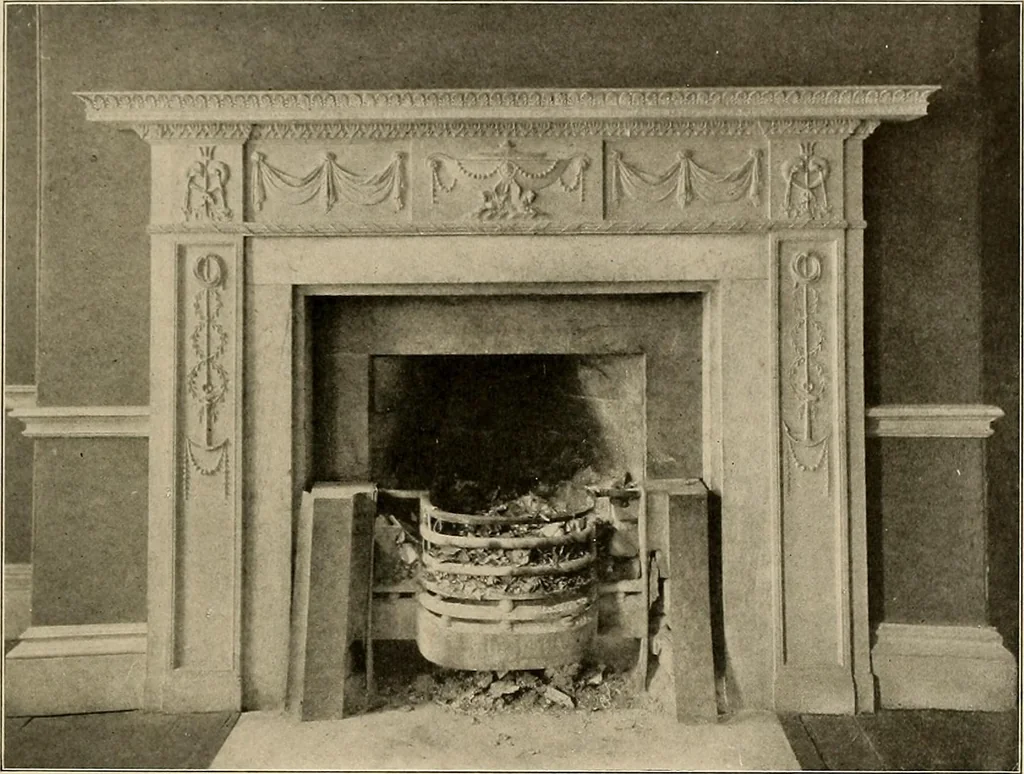 An illustration from Domestic architecture of the American colonies and of the early republic,, 1922, leaf 269