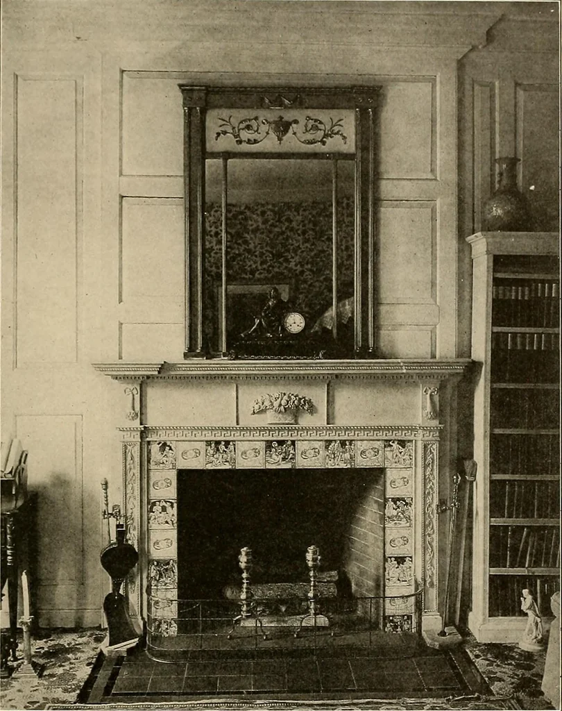 An illustration from Domestic architecture of the American colonies and of the early republic,, 1922, leaf 271