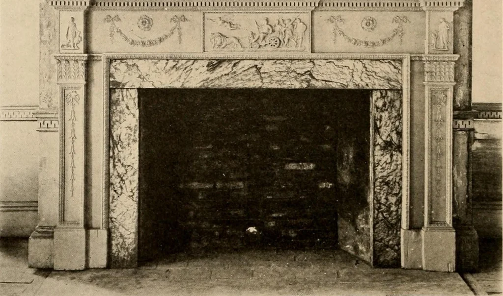 An illustration from Domestic architecture of the American colonies and of the early republic,, 1922, leaf 272