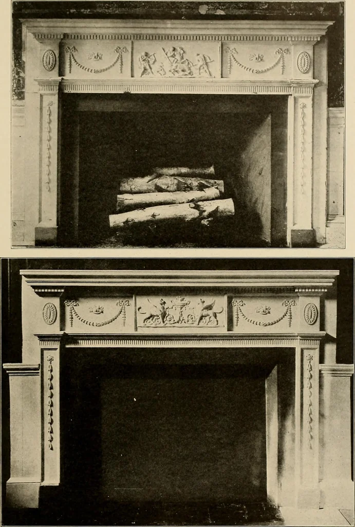 An illustration from Domestic architecture of the American colonies and of the early republic,, 1922, leaf 273