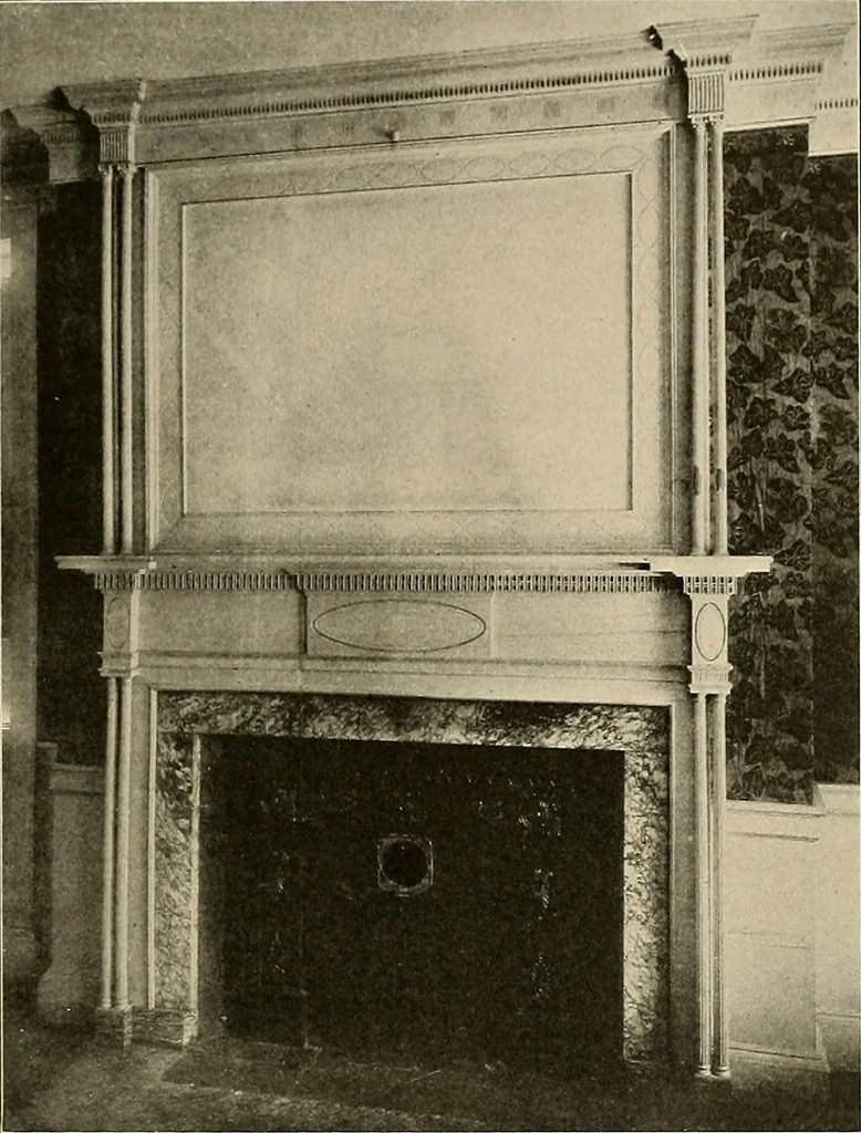 An illustration from Domestic architecture of the American colonies and of the early republic,, 1922, leaf 275