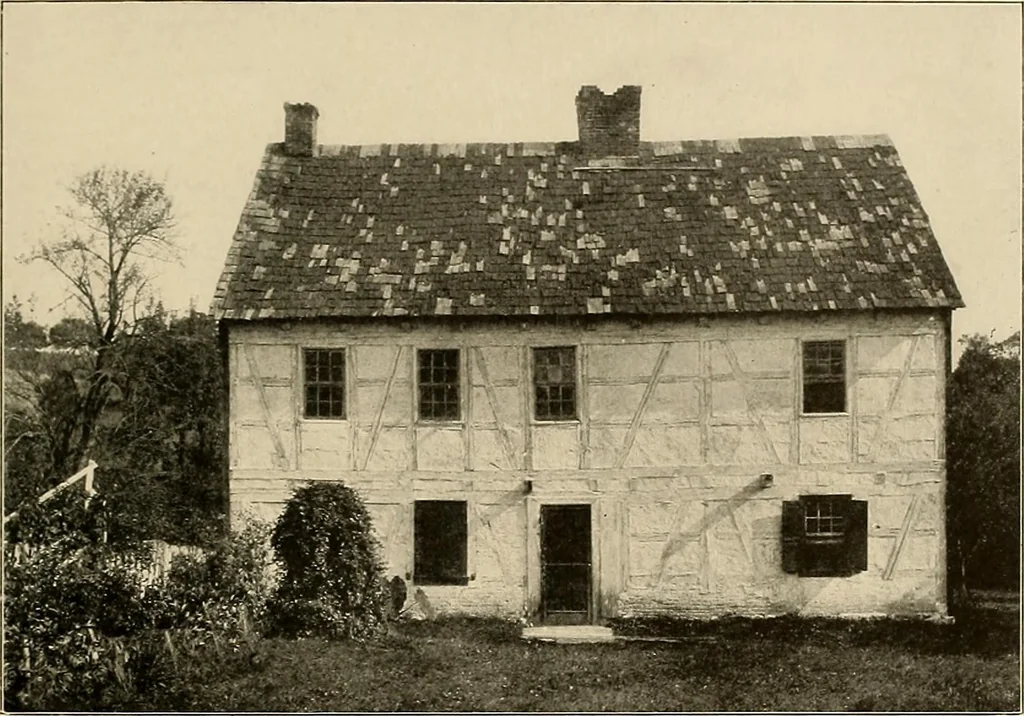 An illustration from Domestic architecture of the American colonies and of the early republic,, 1922, leaf 45
