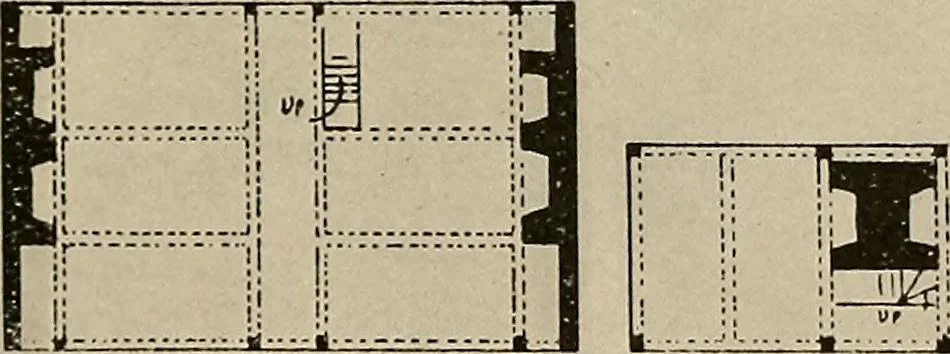 An illustration from Domestic architecture of the American colonies and of the early republic,, 1922, leaf 55