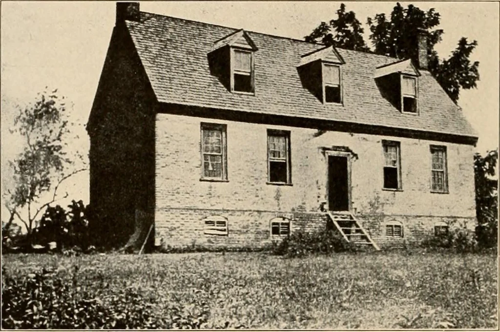 An illustration from Domestic architecture of the American colonies and of the early republic,, 1922, leaf 60