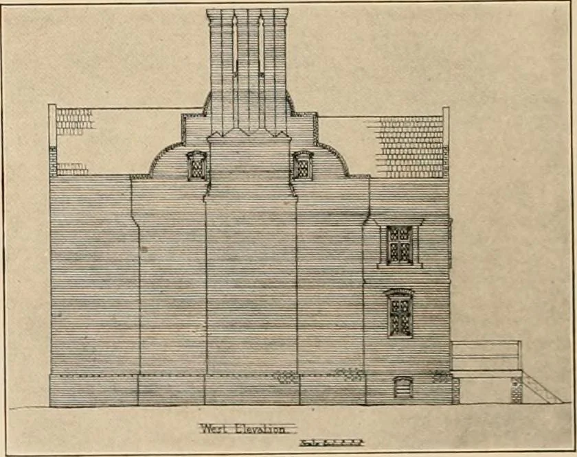 An illustration from Domestic architecture of the American colonies and of the early republic,, 1922, leaf 62