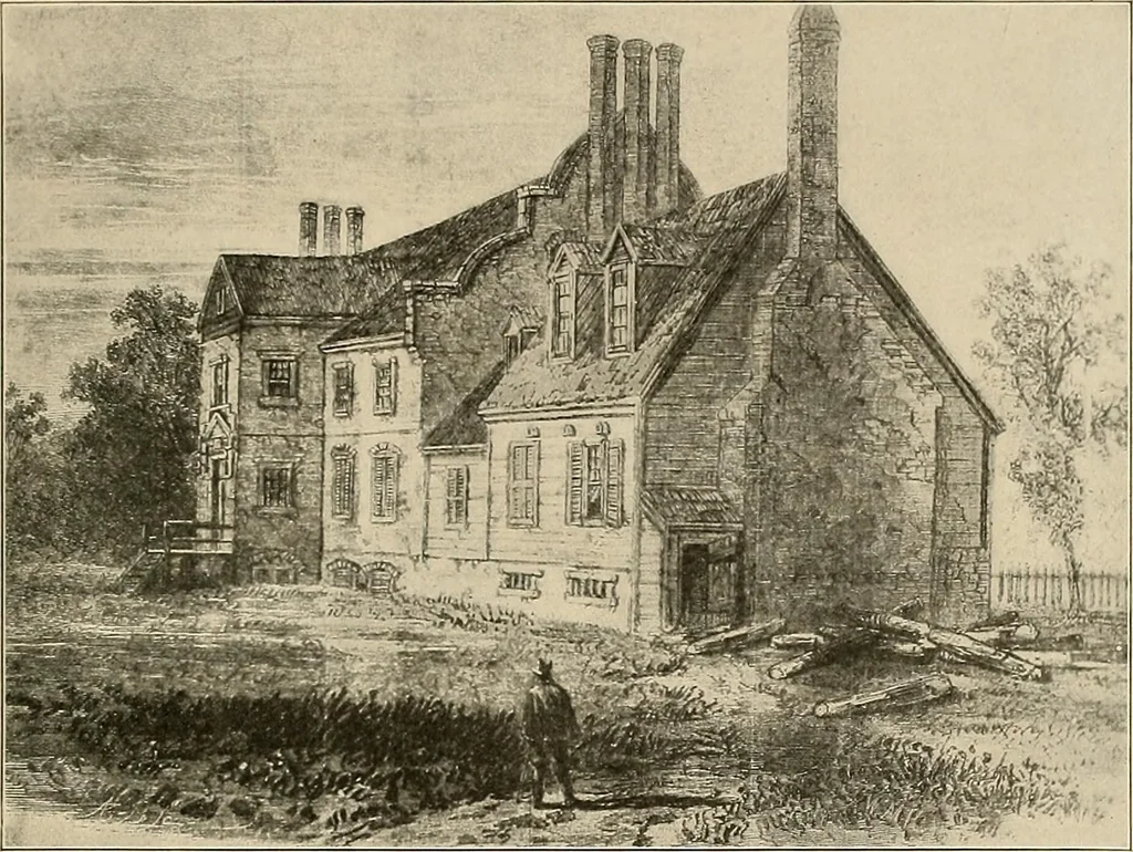 An illustration from Domestic architecture of the American colonies and of the early republic,, 1922, leaf 63