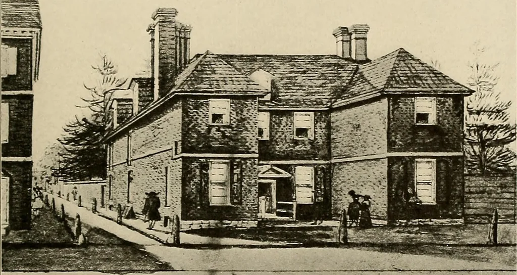 An illustration from Domestic architecture of the American colonies and of the early republic,, 1922, leaf 65