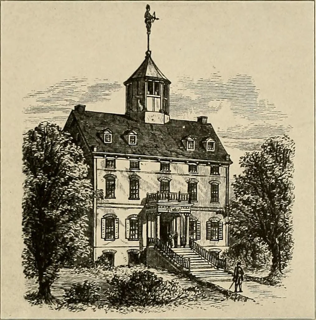 An illustration from Domestic architecture of the American colonies and of the early republic,, 1922, leaf 67