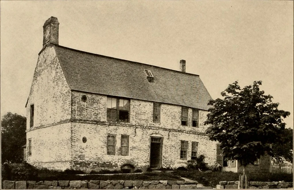 An illustration from Domestic architecture of the American colonies and of the early republic,, 1922, leaf 68