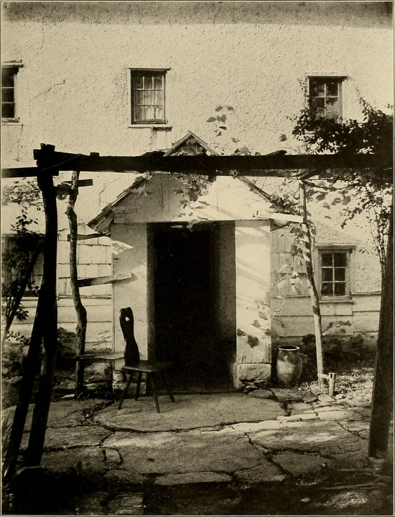 An illustration from Domestic architecture of the American colonies and of the early republic,, 1922, leaf 73