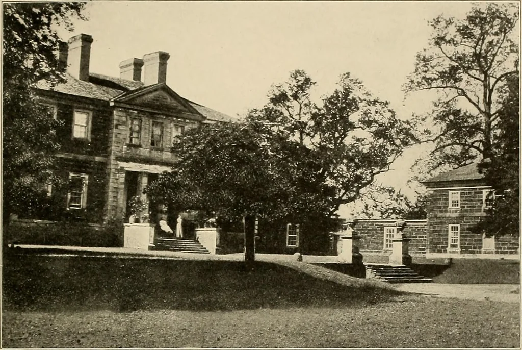 An illustration from Domestic architecture of the American colonies and of the early republic,, 1922, leaf 83