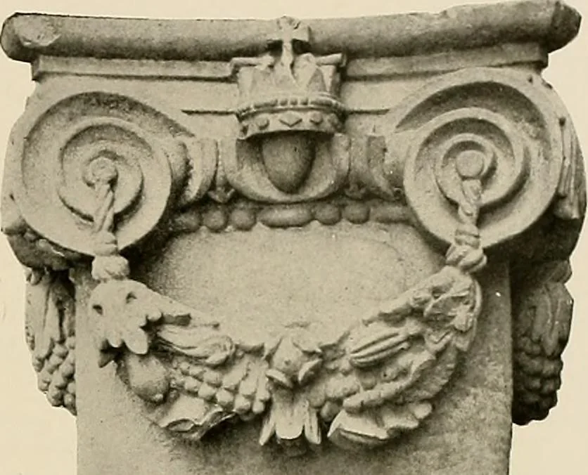 An illustration from Domestic architecture of the American colonies and of the early republic,, 1922, leaf 85