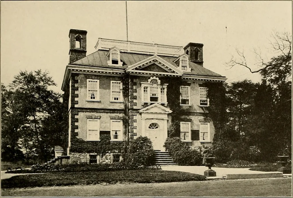 An illustration from Domestic architecture of the American colonies and of the early republic,, 1922, leaf 87