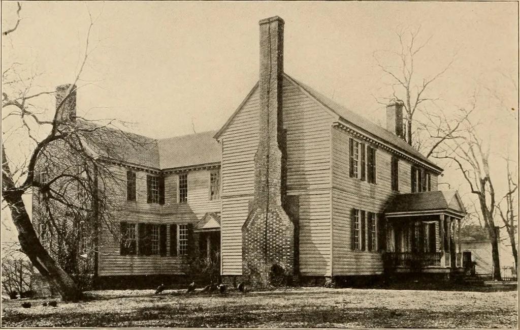 An illustration from Domestic architecture of the American colonies and of the early republic,, 1922, leaf 90