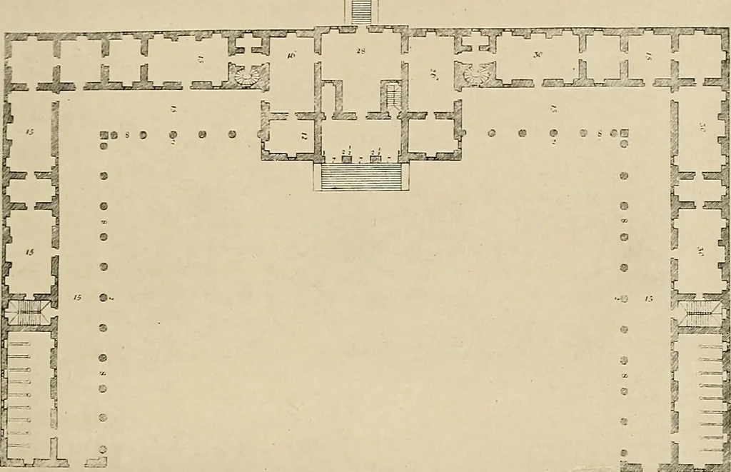 An illustration from Domestic architecture of the American colonies and of the early republic,, 1922, leaf 97