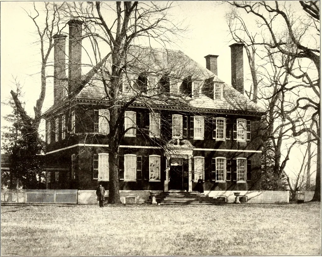 An illustration from Domestic architecture of the American colonies and of the early republic, 1922, leaf 112