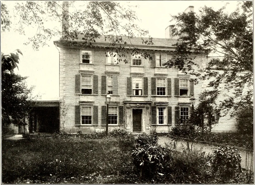 An illustration from Domestic architecture of the American colonies and of the early republic, 1922, leaf 114