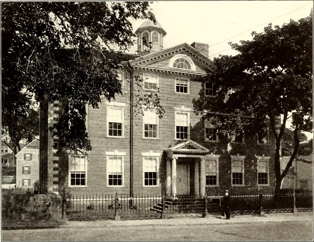 An illustration from Domestic architecture of the American colonies and of the early republic, 1922, leaf 118