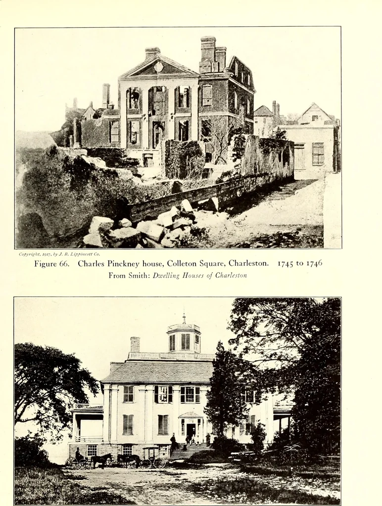 An illustration from Domestic architecture of the American colonies and of the early republic, 1922, leaf 120
