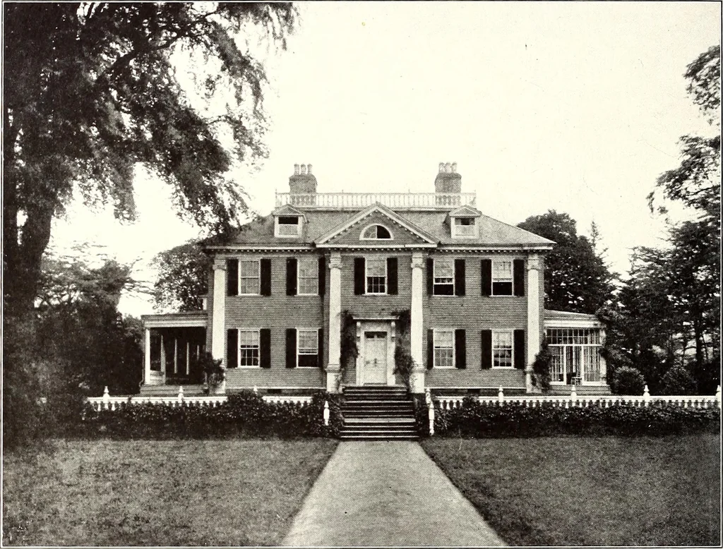 An illustration from Domestic architecture of the American colonies and of the early republic, 1922, leaf 121
