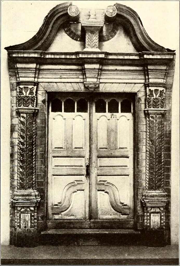 An illustration from Domestic architecture of the American colonies and of the early republic, 1922, leaf 132