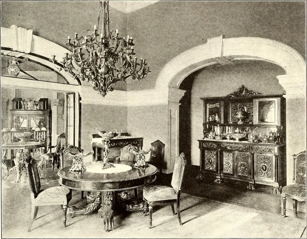 An illustration from Domestic architecture of the American colonies and of the early republic, 1922, leaf 138